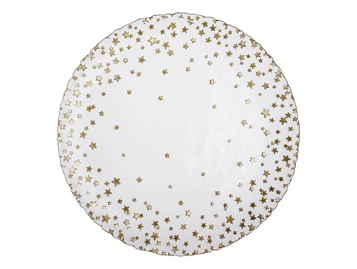 Platzteller Sterne Ø 32cm Durchsichtig/Durchsichtig