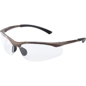 Bolle Schutzbrille Contour CONTPSI, klar, Bügelbrille, bronze