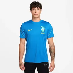 NIKE Brasilien Strike Dri-FIT Trainingsshirt Herren 435 - lt photo blue/light menta/midwest gold XL