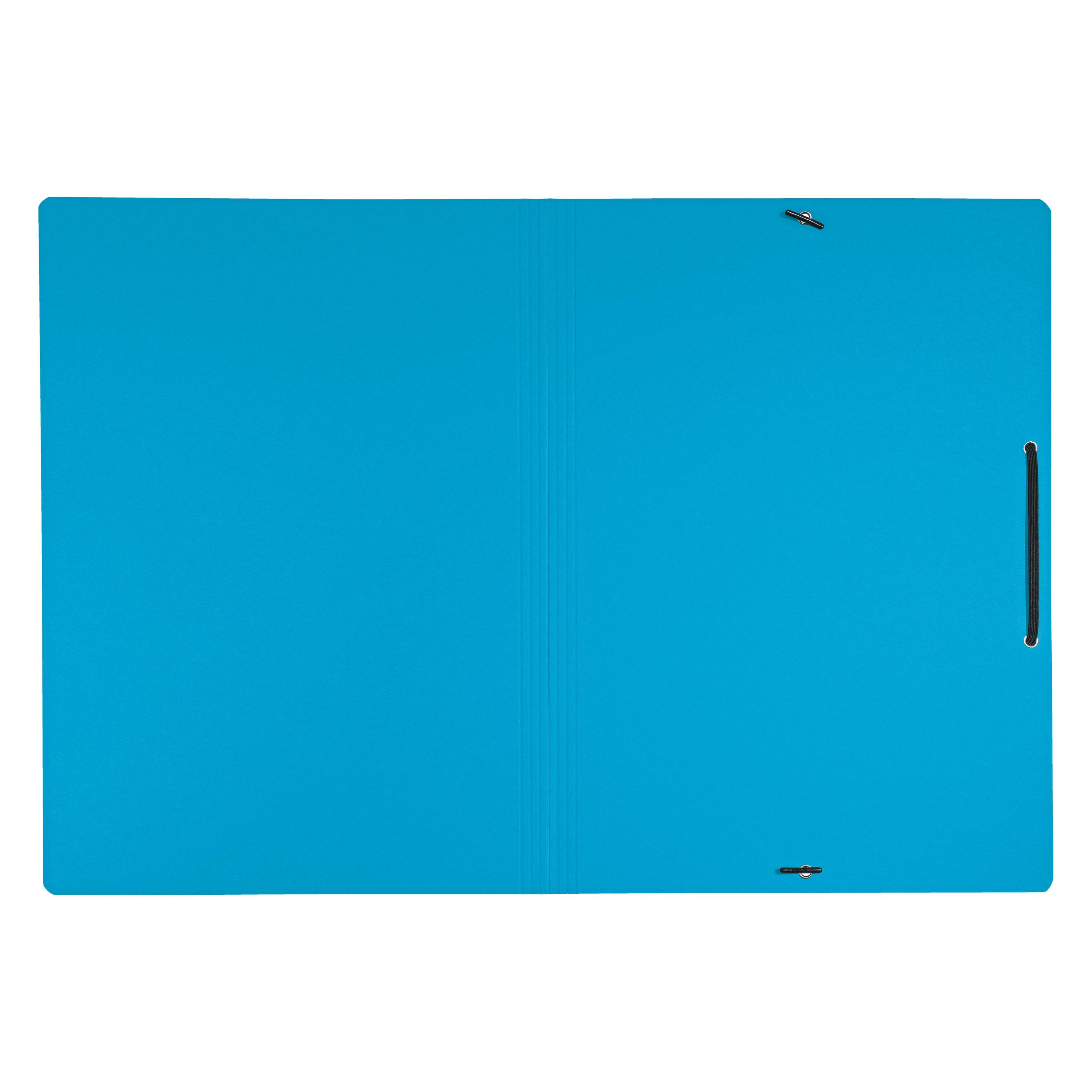 Leitz Gummibandmappe Eckspanner A4 Blau (A4, 1x) (3908-00-35)