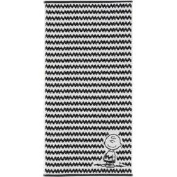 Handtuch CHARLIE BROWN (BL 50x100 cm) - schwarz - BL 50x100 cm