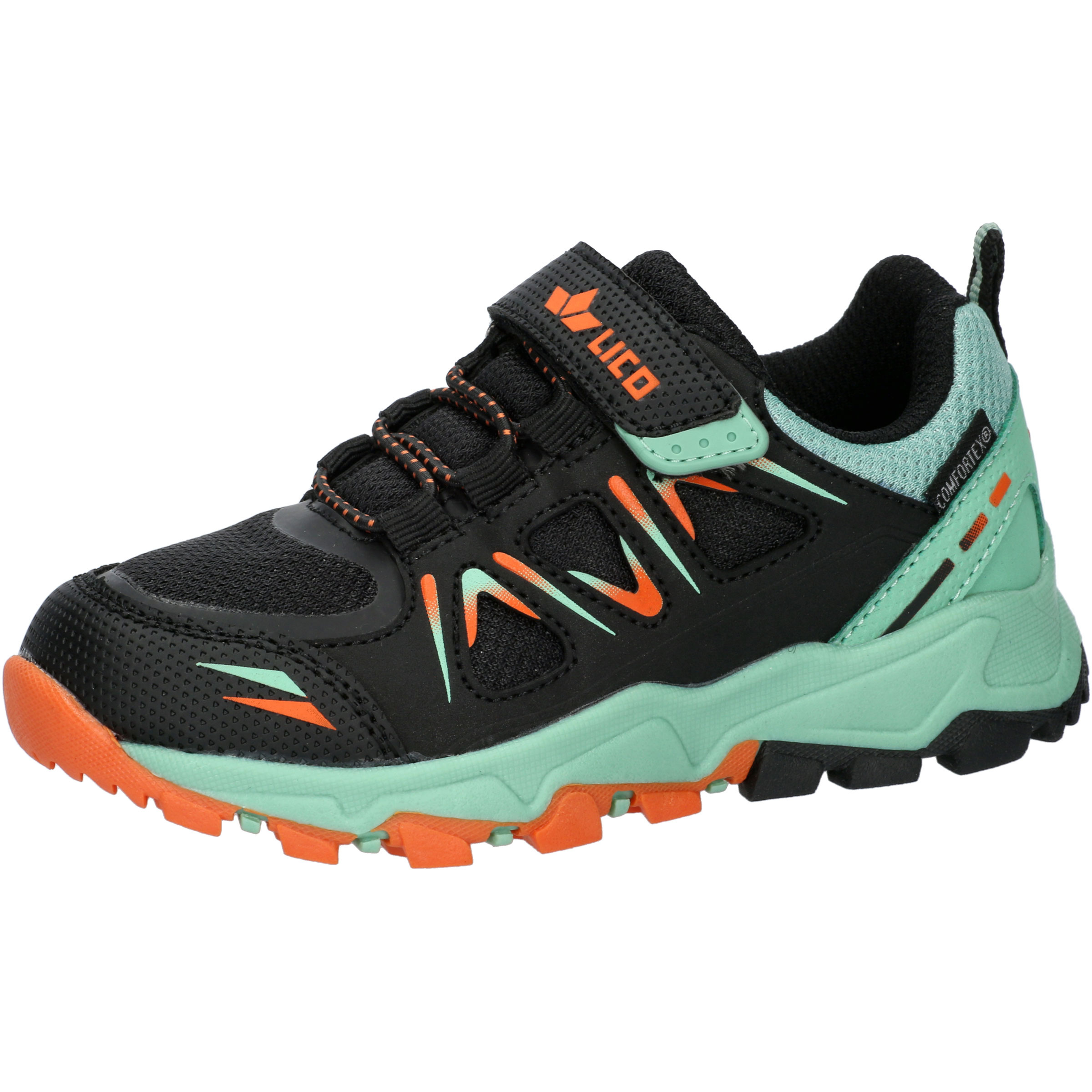 Lico Allen VS Kinder Zustiegsschuhe tuerkis Größe 31 Trekking Wasserdicht