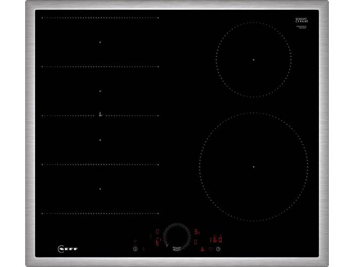 NEFF Flex-Induktions-Kochfeld N 70 T66SHE4L0, Intuitive Twist Touch®-Steuerung & clevere, flexible Flexzonen