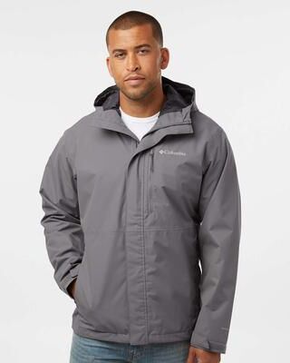 Columbia 208934 Men's Hikebound II Jacket in City Grey size Large   Polyester