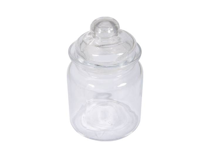 Rayher Glasgefäss mit Glasdeckel ⌀ 8 cm 12.5 cm 280 ml