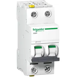Schneider Electric A9F08232 Leitungsschutzschalter iC60H, 2P, 32A, D Charakteristik