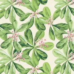 Mank Tischdecke aus Airlaid, Design Jane, 80 x 80 cm, 20 Stück - Mitteldecke Tischtuch Blätter Blumen Floral
