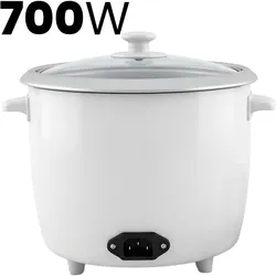 Royalty Line 1.8 l Reiskocher 700W mit Dampfgarer, Dampfgarer + Reiskocher, Weiss