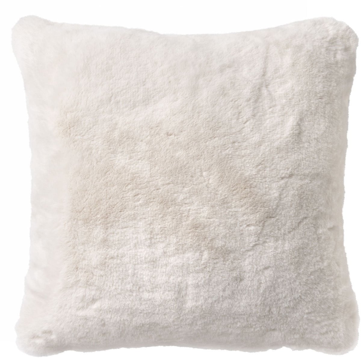Dutch Decor ZAYA Sierkussen met binnenkussen - Bontlook - Wit - 45 x 45 cm