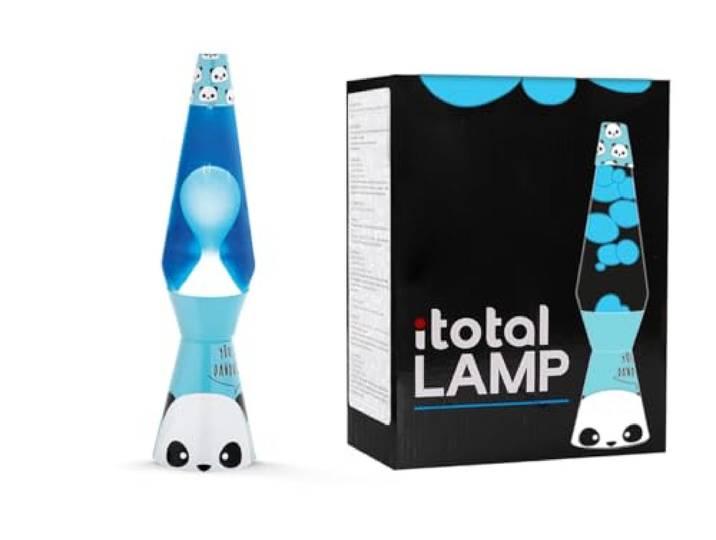I-Total - Lavalamp Magma / Lavalamp Glitter Gekleurd (Panda)