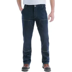 Carhartt double front dungaree jeans 103329 - erie - W34/L36