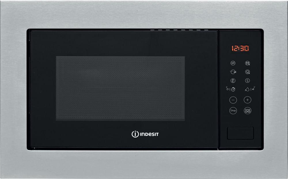 Indesit MWI 125 GX, Integriert, Grill-Mikrowelle, 25 l, 900 W, Eingebautes Display, LCD