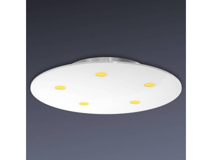 Evotec LED Deckenlampe SUNIA, dimmbar, weiß / opal, für Wohn- / Esszimmer, Edelstahl, Modern, LED Deckenleuchte