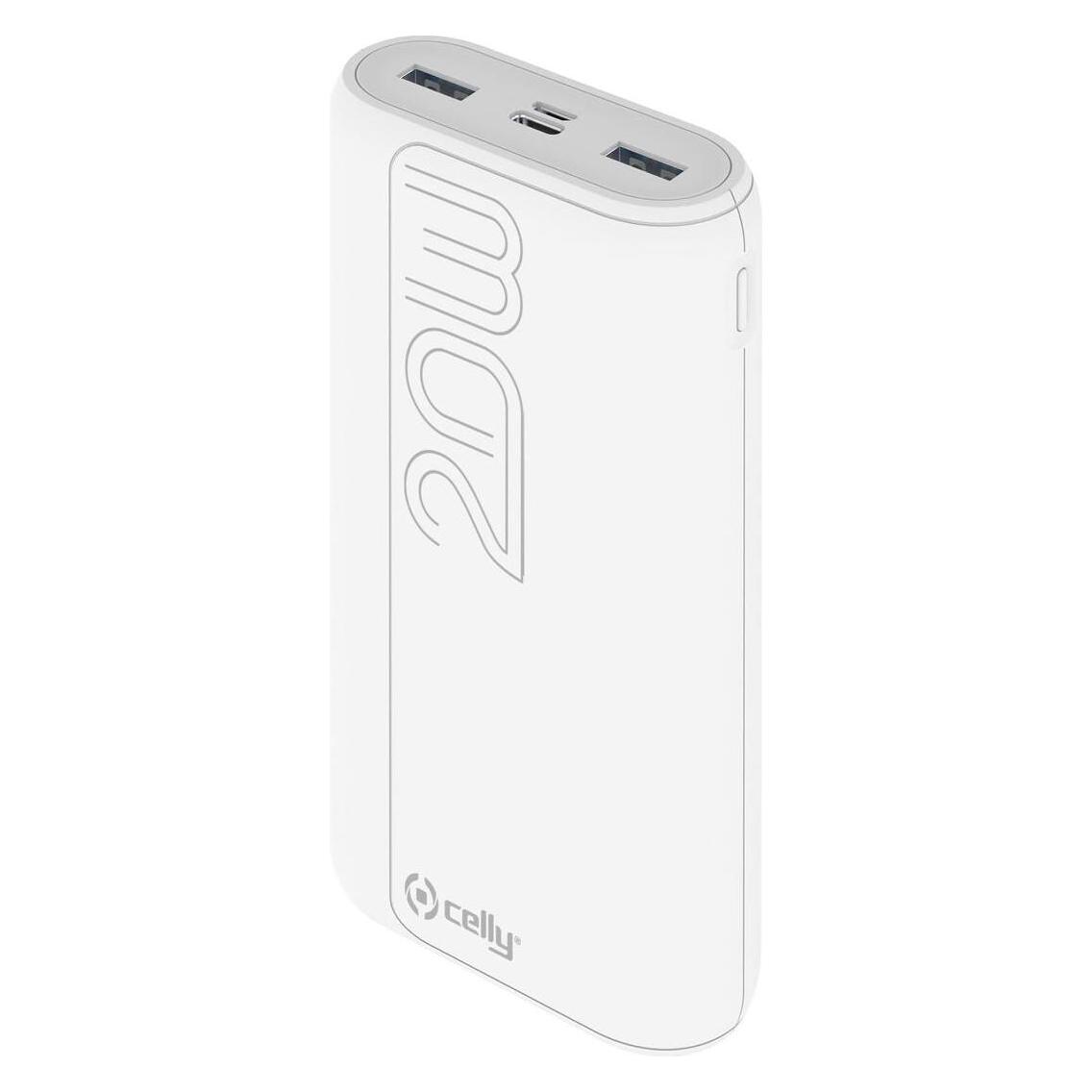 Celly PBPD20000EVO (20000 mAh, 20 W, 74 Wh) (PBPD20000EVOWH)