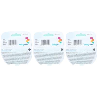 Babyono Dose für Milchpulver 3 Fächer x3 3x1 St Sonstige