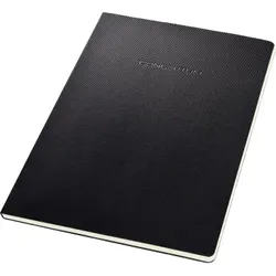 Sigel Notizblock Conceptum C0801 Hardcover A4 liniert 80g sw