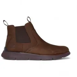 Skechers für Herren. 205227 Augustino Paulo braune Lederstiefeletten (43), Wohnung, Keine, Lässig