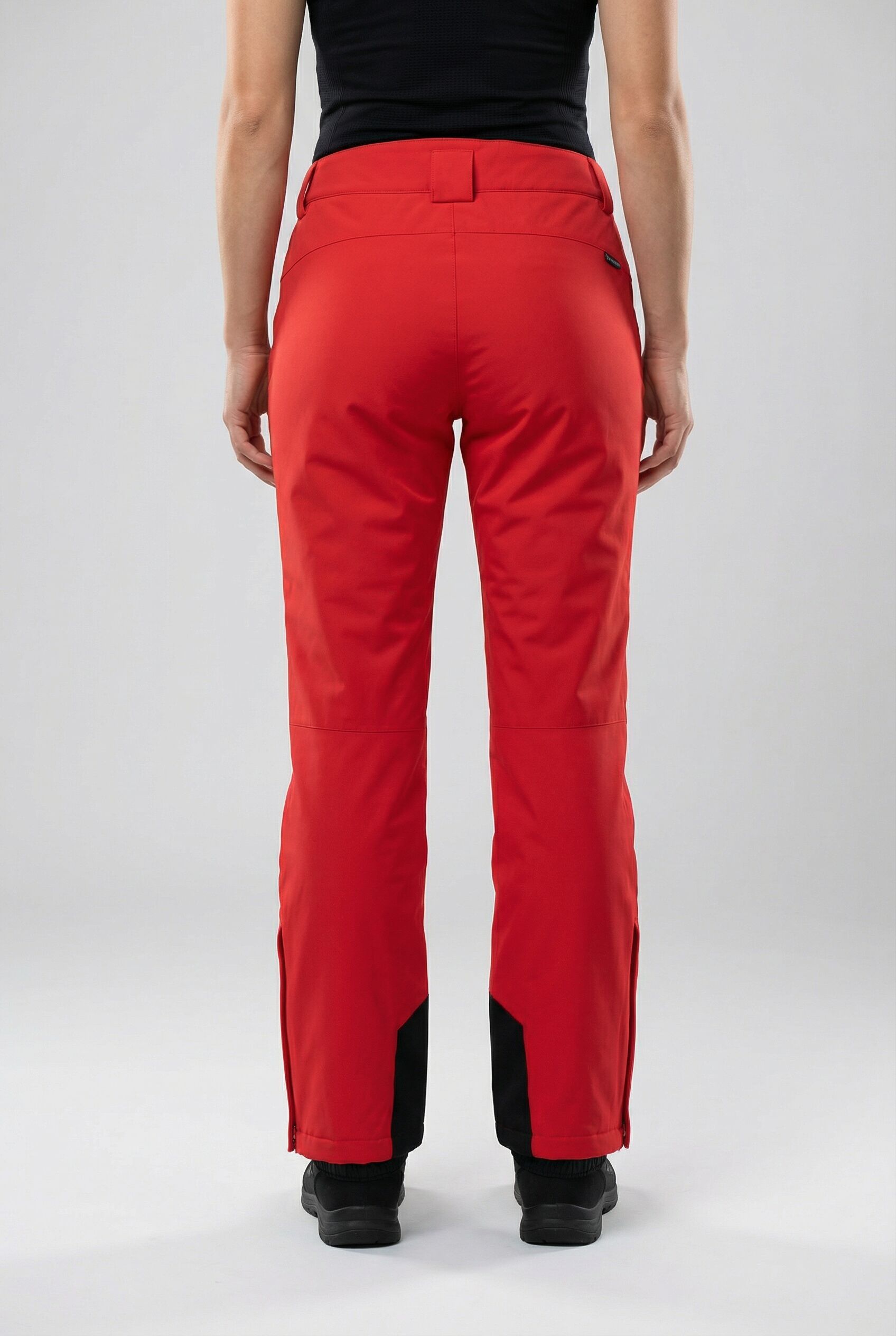 Skihose ICEPEAK "ICEPEAK FLASHER", Damen, Gr. 38, N-Gr, coral, rot, Obermaterial: 100% Polyester. Futter: 100% Polyamid, Hosen Skihose, für Alpinski und Snowboard geeignet, atmungsaktiv, wasserdicht