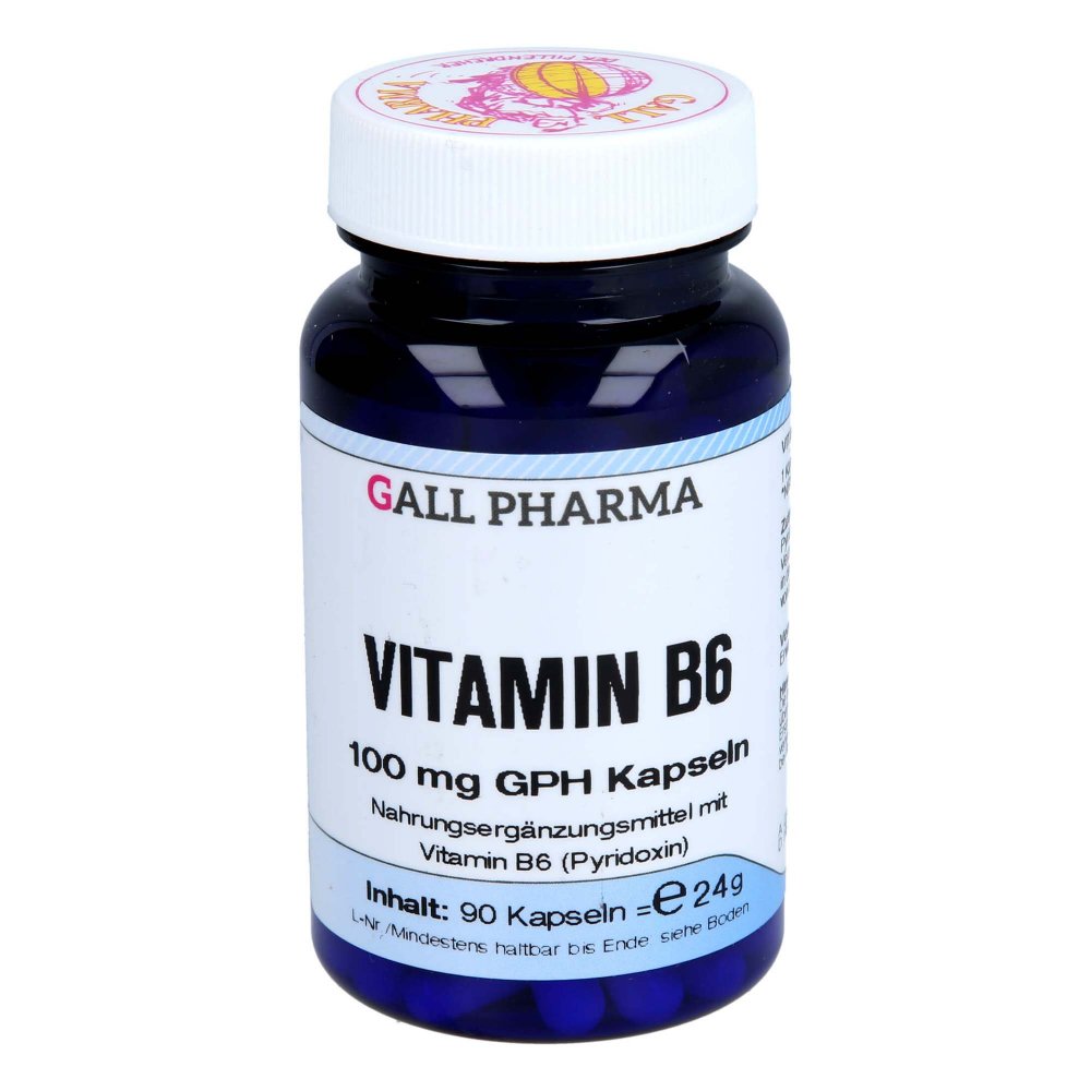 Hecht-Pharma GmbH Vitamin B6 100 mg Gph Kapseln 14364912