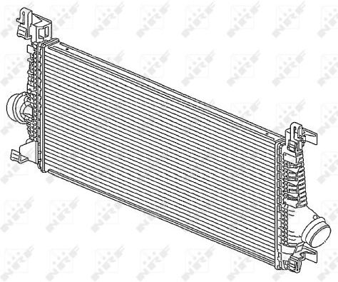 Nrf Ladeluftkühler 30318 Für Opel Chevrolet