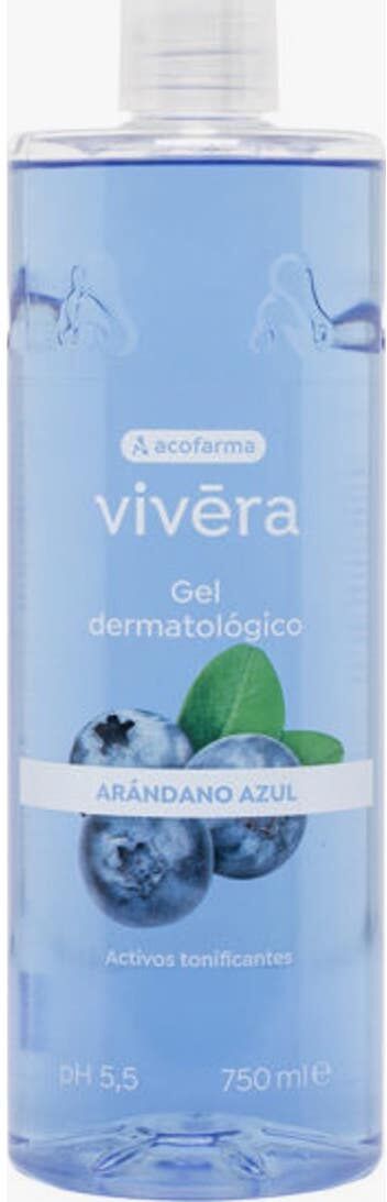 Vivera Gel Dermatológico Arándano Azul pH5.5 750ml
