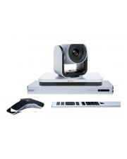 HP Poly RealPresence Group 500 Kit für Videokonferenzen Microphone Array codec Silber mit EagleEye IV-12x camera (89L72AA#ABB)