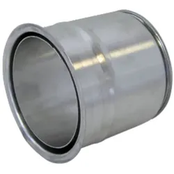 Bertrams Alu Wandfutter 14WFD90-A Ø 90 x 0,7 mm, doppelt