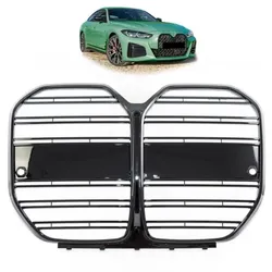 Sport Doppelsteg Kühlergrill Schwarz Glanz ohne ACC passend für BMW 4er G26 Gran Coupe