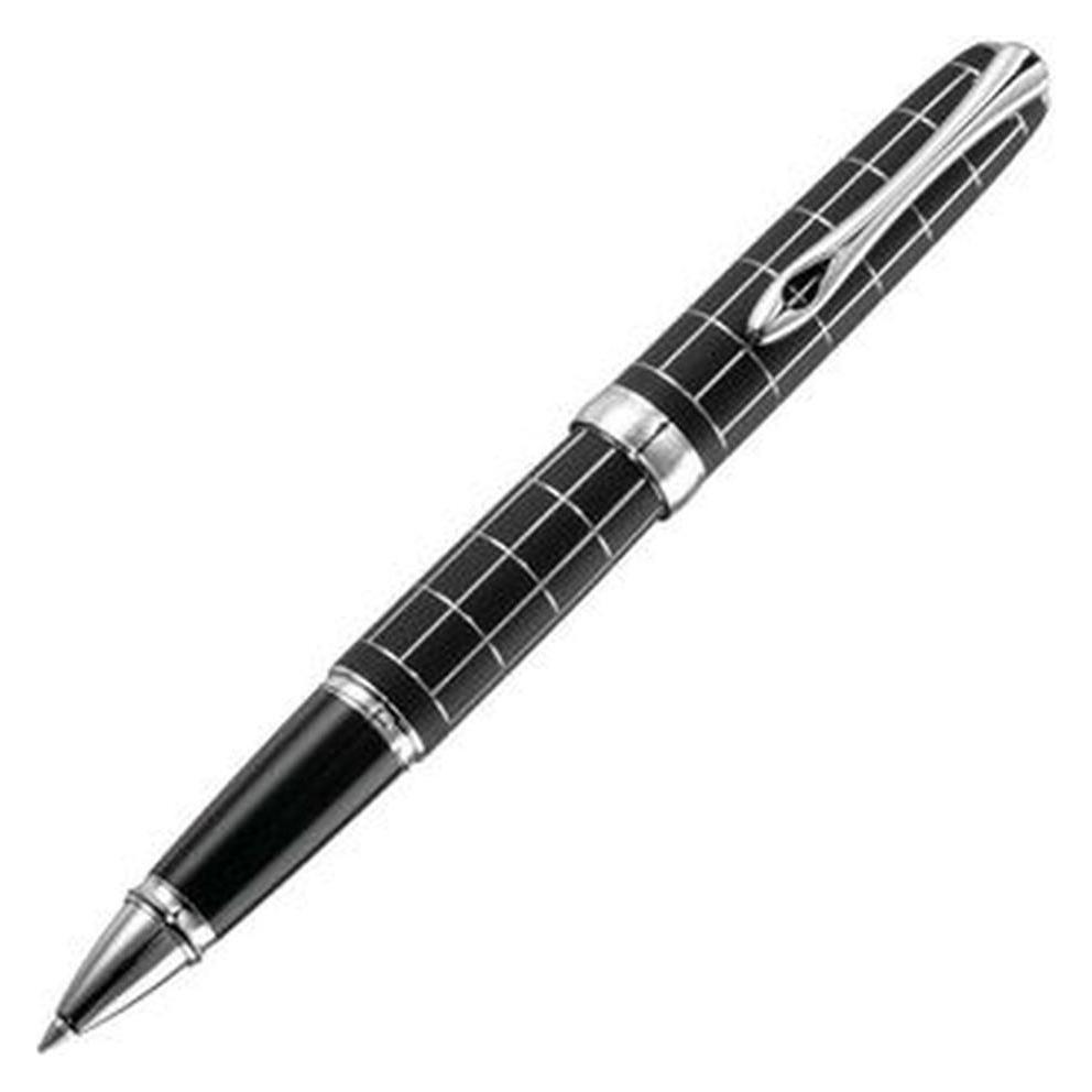 Diplomat Tintenroller Excellence A plus Raute guillochiert lapis schwarz (1x) (D40101030)