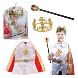 Trifox Königskostüm-Set: Zepter und Krone (One Size) (65615354)
