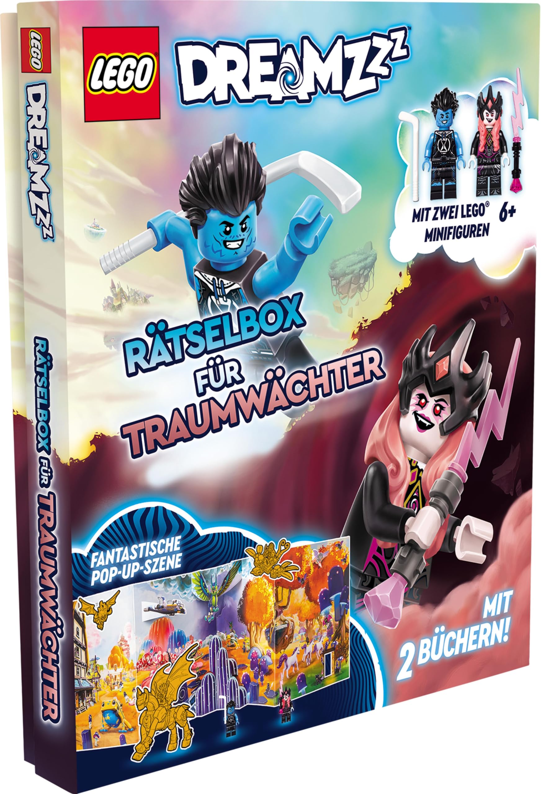 LEGO® Dreamzzz™ - Rätselbox für Traumwächter: mit Minifiguren Logan und Nimmerhexe sowie einer 3D-Spielszene - Preis vom 07.10.2026 11:45:10 h