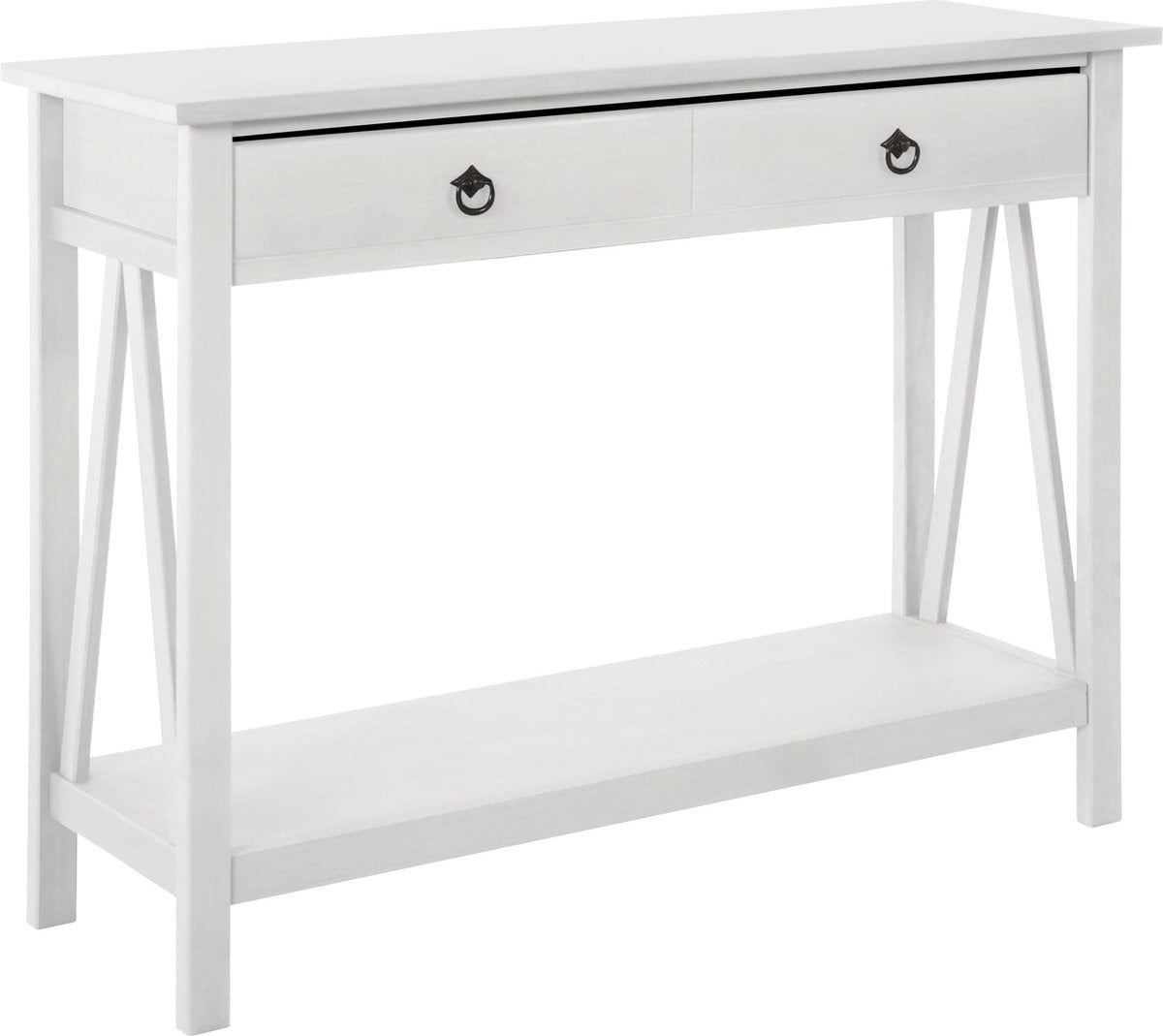 Notio Living Titian Consoletafel met 1 lade - Wit Grenen
