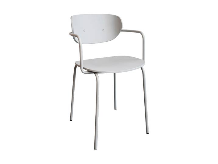 Hübsch Arch Stuhl Light grey