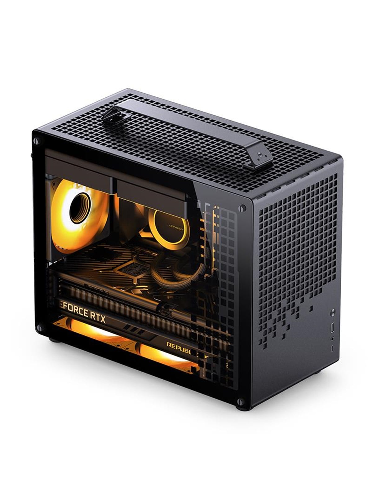 Jonsbo Z20 Black - Gehäuse - Minitower - Schwarz