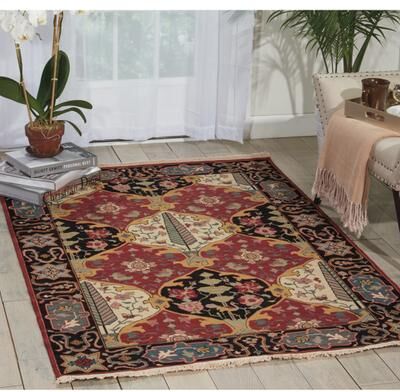 "Nourison Millenia Multicolor Area Rug - 3' 10"" x 5' 10"""