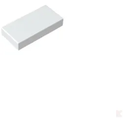 Klemos Fliese 1x2 – individuell bedruckte Klemmbaustein-Fliese