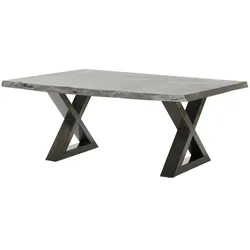 Höffner Home Couchtisch  Alabria , grau , Maße (cm): B: 70 H: 45