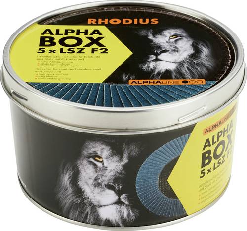 Rhodius 209314 LSZ F2 BOX Fächerschleifscheibe 5St.