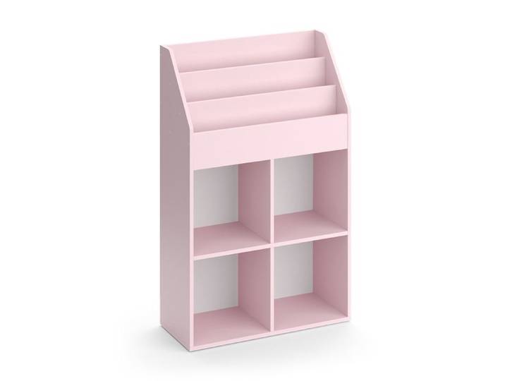 Bibliothèque enfant Luigi 72x114.2cm sans boîtes pliantes Rose Vicco 40730