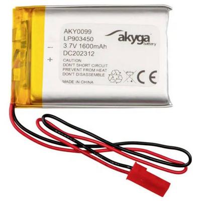 Akyga LP903450 Akkupack x Spezial-Akku LiPo 3.7V 1600 mAh