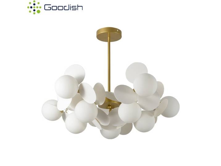 Lampes suspendues LED modernes minimalistes nordiques colorées en forme de bulles, lampes créatives artistiques pour le salon, décoration de la maison, lustre