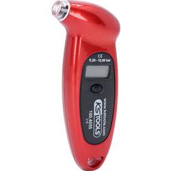 Digitaler Reifendruckmesser Messbereich 02 - 10 bar Länge 135 mm. KS Tools Werkzeuge- Maschinen GmbH 64247849 100.4055