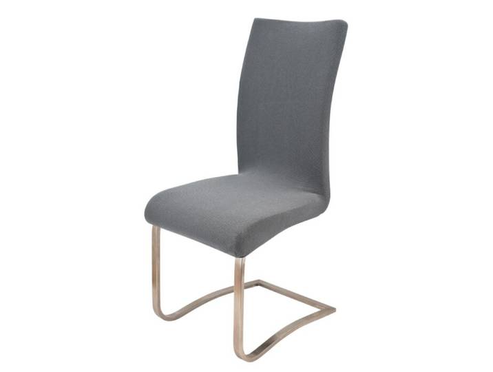 Stuhlhusse in feiner Karo-Optik