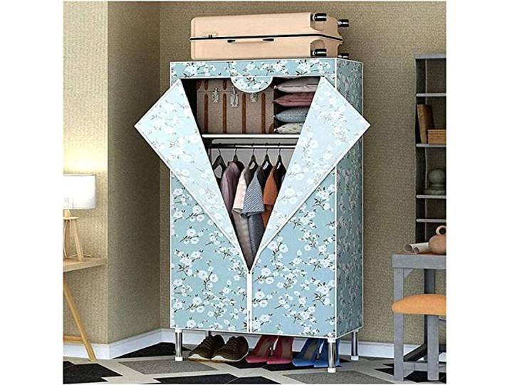 Tragbarer Kleiderschrank, Schrank Tragbarer Hängeschrank Kleiderständer