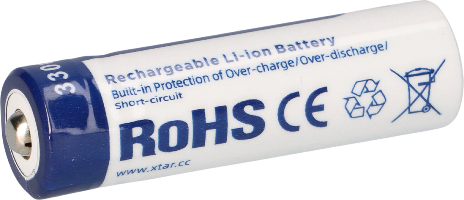 XTAR AA / R6 1,5V 2000mAh Lithium-ion batterij met bescherming