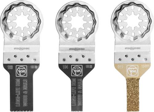Fein 35222967090 Combo Starlock MINI CUT Multifunktionswerkzeug-Zubehör-Set 3St.