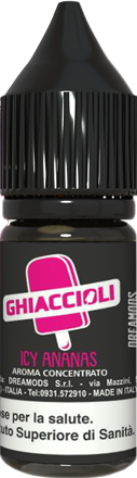 Dreamods Icy Ananas Ghiaccioli Aroma Concentrato 10ml