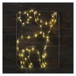 Tracon, Weihnachtsbeleuchtung, LED-Weihnachtsfensterdekoration
