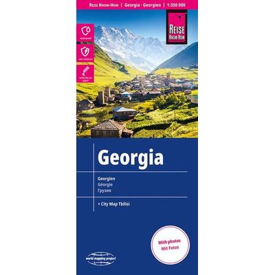 Reise Know-How Landkarte Georgien / Georgia (1:350.000), Sonstige von , Reise Know-How Verlag Peter Rump GmbH, 978-3-8317-7467-8
