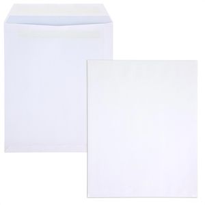 Office-Products Versandtaschen weiß, C4, ohne Fenster, selbstklebend, aus Papier, 250 Stück